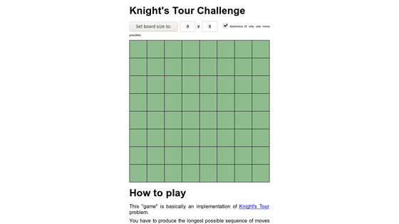 Knights Tour