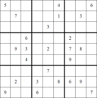 Example Sudoku